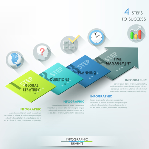 Business Infographic creative design 4155