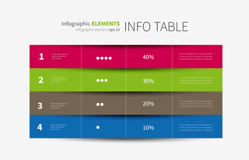 Business Infographic creative design 4196