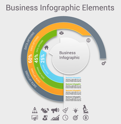 Business Infographic creative design 4199