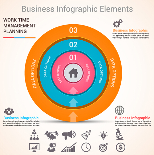 Business Infographic creative design 4204