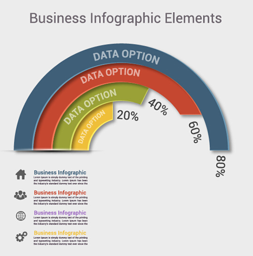 Business Infographic creative design 4205