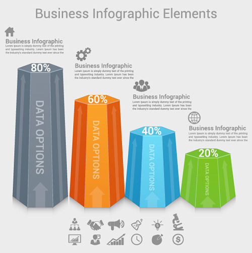 Business Infographic creative design 4208