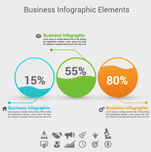 Business Infographic creative design 4211