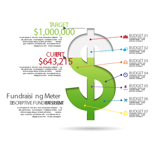 Business finance infographic vector 02