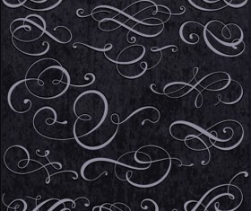 Calligrapic classical ornaments set vector 10