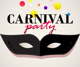 Carnival party background creative vector 05