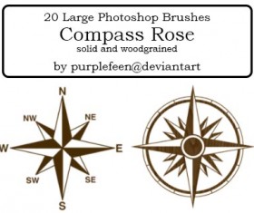 Compass Rose brushes