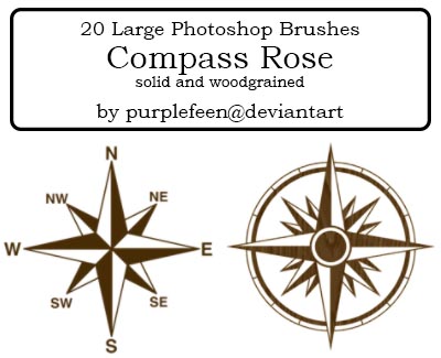 Compass Rose brushes