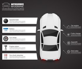 Creative car infographic design 05