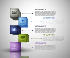 Creative infographics design options elements 02