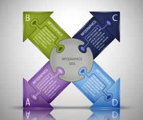 Creative infographics design options elements 05