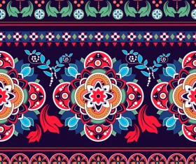 Decorative ornamental pattern seamless vector 03