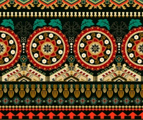 Decorative ornamental pattern seamless vector 05