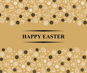 Easter egg backgrounds vectors 02