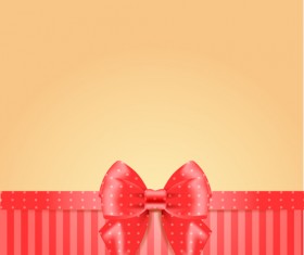Elegant bow cards vector design 05