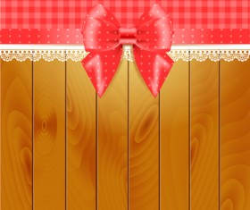 Elegant bow cards vector design 12