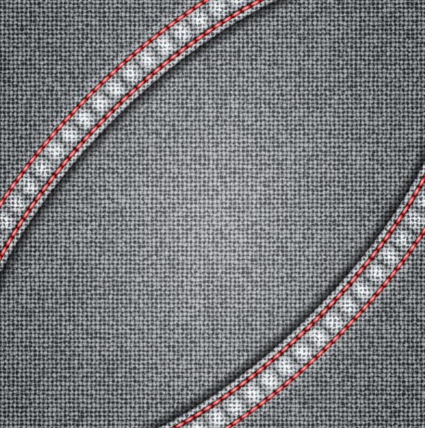 Gray denim texture background vector 06