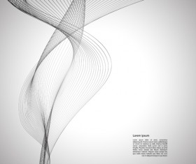 Gray wave background vectors 02