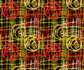 Hand drawn abstract seamless pattern vectors 10