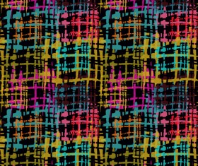 Hand drawn abstract seamless pattern vectors 12