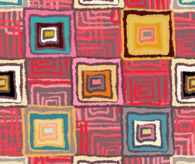 Hand drawn abstract seamless pattern vectors 15