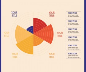 Infographics matrix template vectors 06