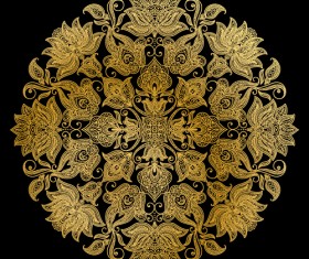 Mehndi styles henna tattoo elements vector 08