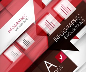 Modern infographic background vectors 03