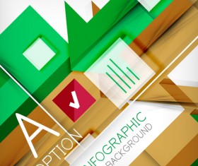Modern infographic background vectors 04