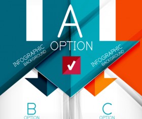 Modern infographic background vectors 08