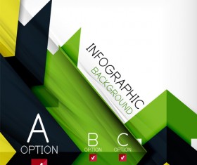 Modern infographic background vectors 10