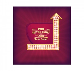 Neon light background vector set 02