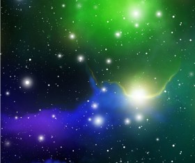 Outer space blurs background vector 02