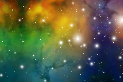 Outer space blurs background vector 04