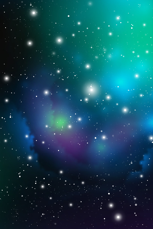 Outer space blurs background vector 06