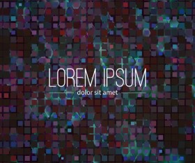 Polygon debris modern background vector 07