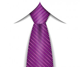 Purple ties vector material