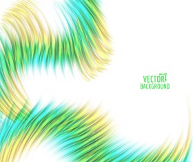 Shiny bright curves with white background vector 10