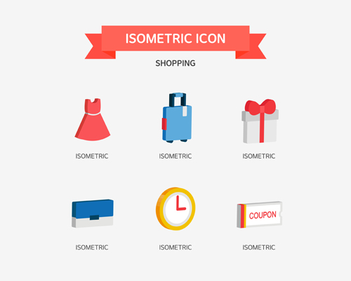Shopping Isometric Icon 02