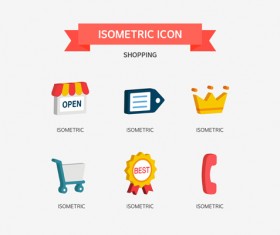Shopping Isometric Icon 03