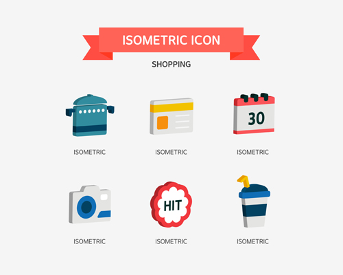 Shopping Isometric Icon 04