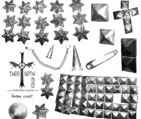 Studs Photoshop Brushes