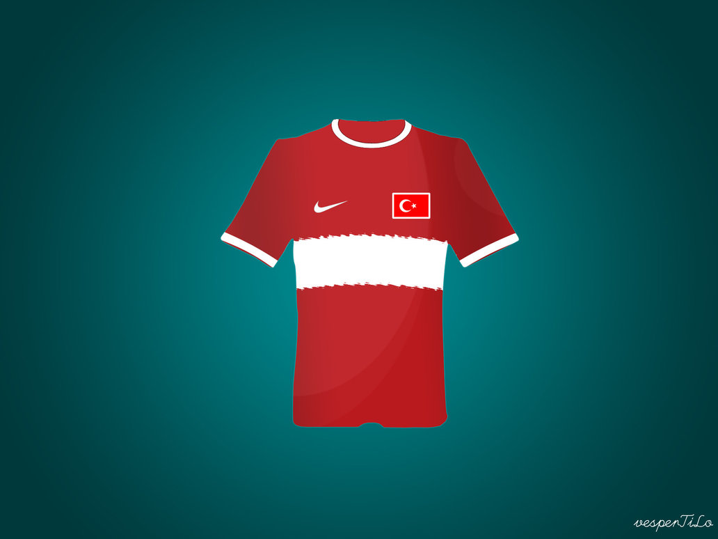 Turkiye Sports t-shirt PSD Material