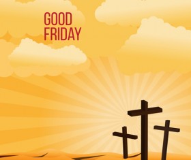 Vector good friday background design 10