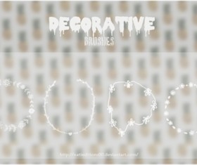 Wreath Decorative Brushes