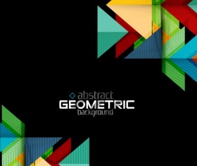 Abstract geometric background modern vector 03