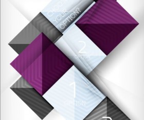 Abstract geometric background modern vector 05