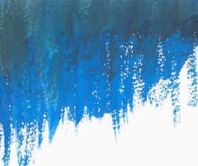 Blue gouache background vector 01