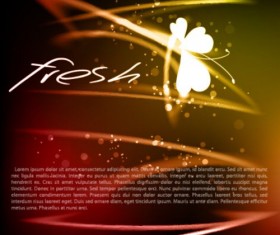 Blurred light shining background vector 16