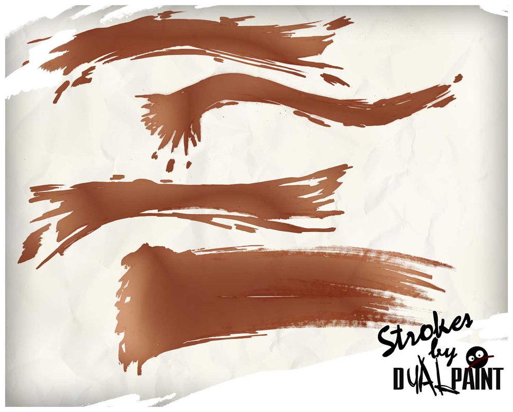 how to make brush strokes in photoshop